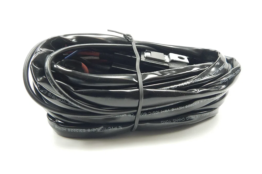 79901 – SOUTHERN TRU Light Bar Wiring Harness, For Use With Southern Truck LED Light Bars 14 Gauge Wire 30 Amp In Lin...